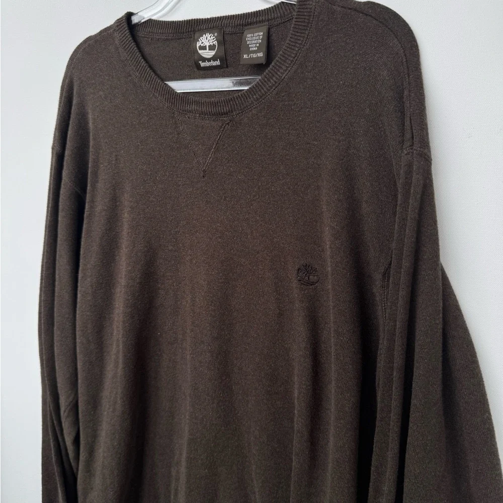 Timberland Men's Brown Sweater, Size XL - Picture 4 of 6